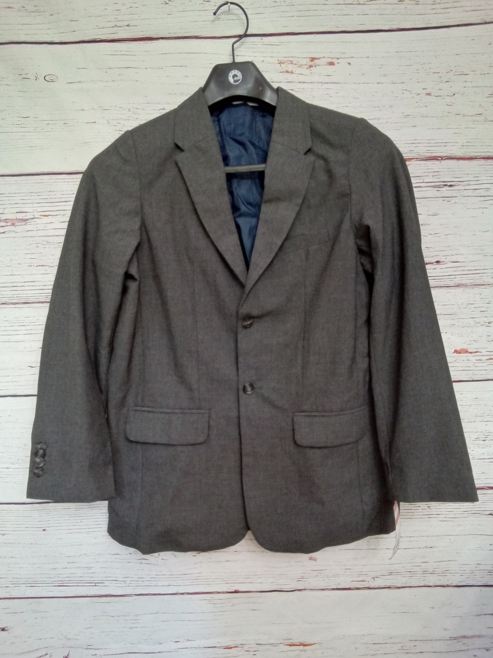 Cat & Jack Boys Gray Suit Blazer 16H NWT